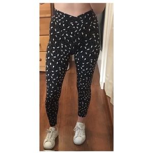 Leopard print leggings